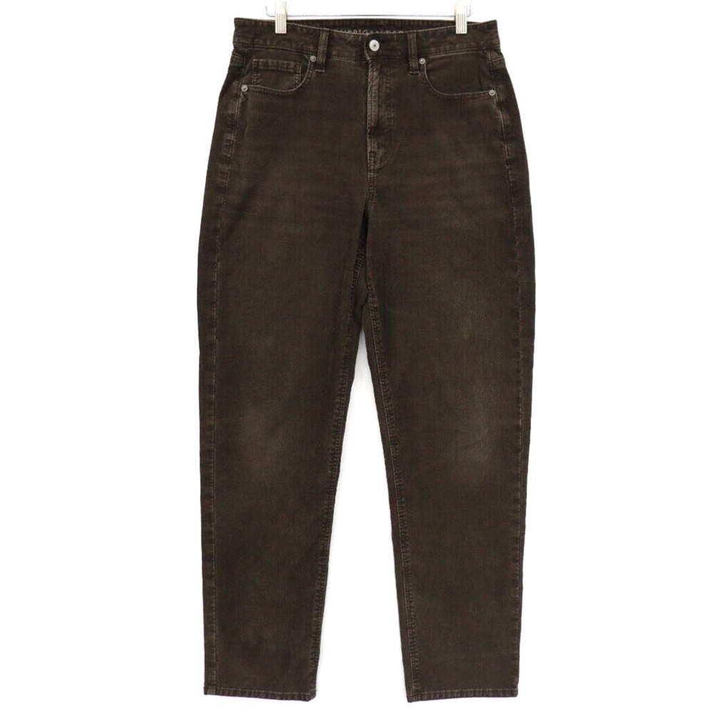 American Eagle Outfitters Corduroy Pants in Dark Brown